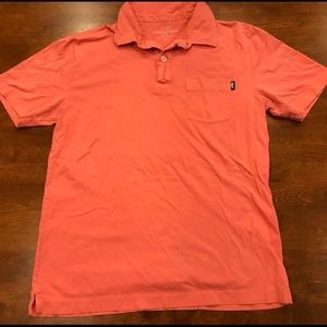 Vineyard Vines Men’s Cotton Pink Polo Shirt XS